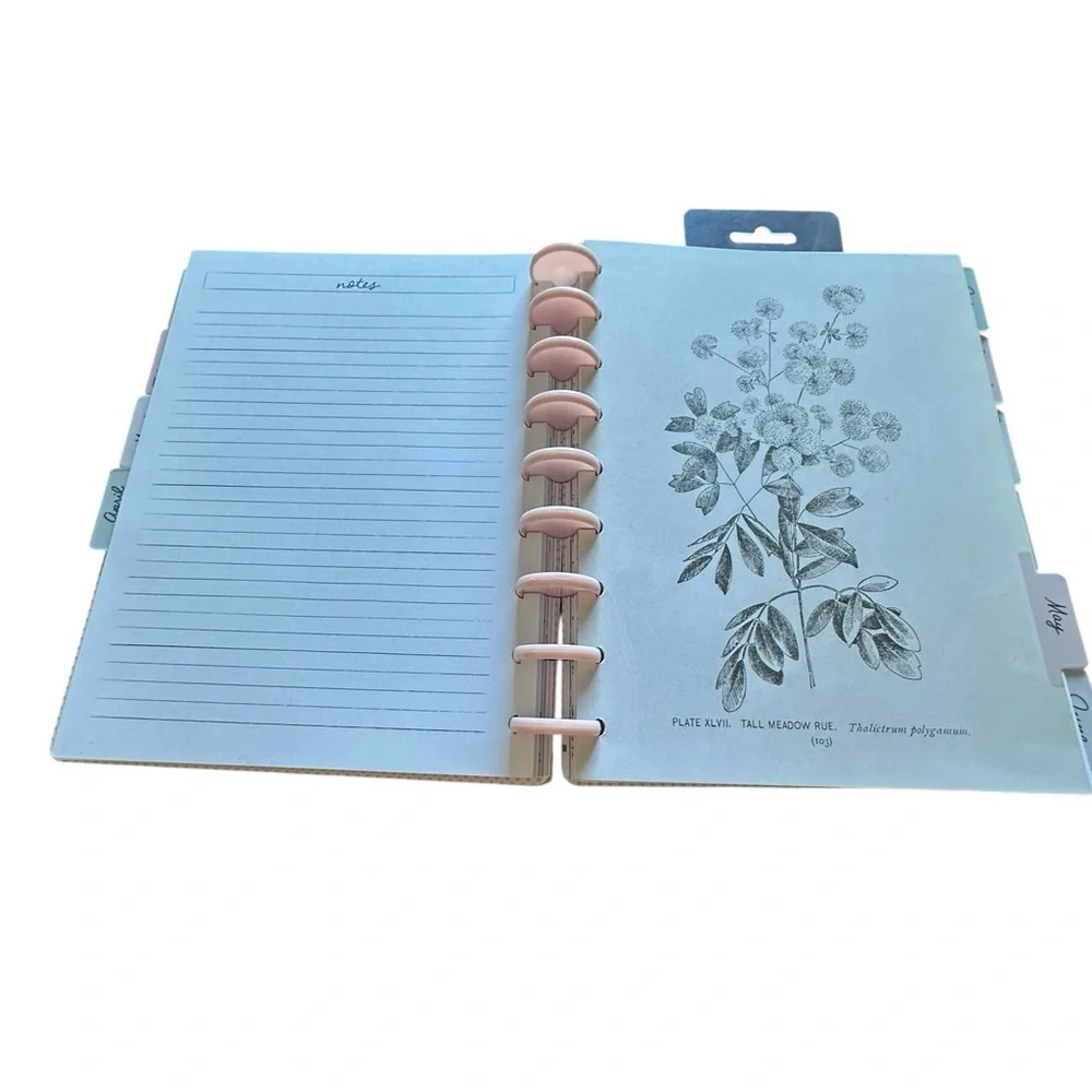 American Crafts Maggie Holmes Floral Day-to-Day Dashboard Disc bound Planner